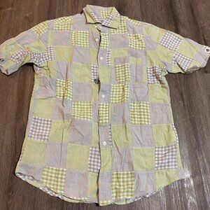 Baby Milo by BAPE OG 2006 Patchwork Button Down Shirt